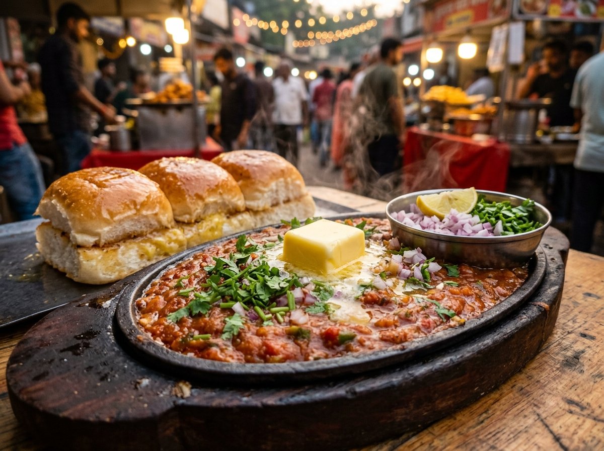 Special Butter Pav Bhaji